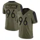 Limited Olive Men's Eyioma Uwazurike Denver Broncos 2021 Salute To Service Jersey