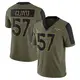 Limited Olive Men's K.J. Cloyd Denver Broncos 2021 Salute To Service Jersey