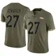 Limited Olive Men's Steve Atwater Denver Broncos 2022 Salute To Service Jersey