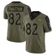 Limited Olive Youth Adam Trautman Denver Broncos 2021 Salute To Service Jersey