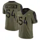 Limited Olive Youth Alex Forsyth Denver Broncos 2021 Salute To Service Jersey