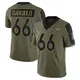 Limited Olive Youth Nick Gargiulo Denver Broncos 2021 Salute To Service Jersey