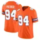 Limited Orange Men's Aaron Patrick Denver Broncos Alternate Vapor F.U.S.E. Mile High Collection 1977 Throwback Jersey