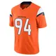 Limited Orange Men's Aaron Patrick Denver Broncos Vapor F.U.S.E. 2nd Jersey