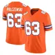 Limited Orange Men's Alex Palczewski Denver Broncos Alternate Vapor F.U.S.E. Mile High Collection 1977 Throwback Jersey