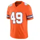 Limited Orange Men's Alex Singleton Denver Broncos Alternate Vapor F.U.S.E. Mile High Collection 1977 Throwback Jersey