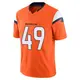 Limited Orange Men's Alex Singleton Denver Broncos Vapor F.U.S.E. 2nd Jersey