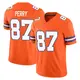 Limited Orange Men's A.T. Perry Denver Broncos Alternate Vapor F.U.S.E. Mile High Collection 1977 Throwback Jersey