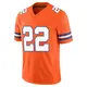 Limited Orange Men's Brandon Jones Denver Broncos Alternate Vapor F.U.S.E. Mile High Collection 1977 Throwback Jersey