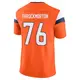 Limited Orange Men's Calvin Throckmorton Denver Broncos Vapor F.U.S.E. 2nd Jersey