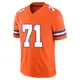 Limited Orange Men's Cam Fleming Denver Broncos Alternate Vapor F.U.S.E. Mile High Collection 1977 Throwback Jersey