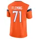 Limited Orange Men's Cam Fleming Denver Broncos Vapor F.U.S.E. 2nd Jersey