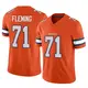 Limited Orange Men's Cam Fleming Denver Broncos Vapor F.U.S.E. Jersey