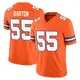 Limited Orange Men's Cody Barton Denver Broncos Alternate Vapor F.U.S.E. Mile High Collection 1977 Throwback Jersey