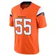 Limited Orange Men's Cody Barton Denver Broncos Vapor F.U.S.E. 2nd Jersey