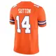 Limited Orange Men's Courtland Sutton Denver Broncos Alternate Vapor F.U.S.E. Mile High Collection 1977 Throwback Jersey