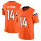 Limited Orange Men's Courtland Sutton Denver Broncos Vapor F.U.S.E. 2nd Jersey