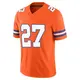 Limited Orange Men's Damarri Mathis Denver Broncos Alternate Vapor F.U.S.E. Mile High Collection 1977 Throwback Jersey