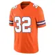 Limited Orange Men's Delarrin Turner-Yell Denver Broncos Alternate Vapor F.U.S.E. Mile High Collection 1977 Throwback Jersey