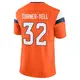 Limited Orange Men's Delarrin Turner-Yell Denver Broncos Vapor F.U.S.E. 2nd Jersey