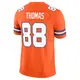 Limited Orange Men's Demaryius Thomas Denver Broncos Alternate Vapor F.U.S.E. Mile High Collection 1977 Throwback Jersey