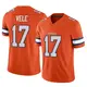 Limited Orange Men's Devaughn Vele Denver Broncos Vapor F.U.S.E. Jersey