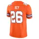 Limited Orange Men's Devon Key Denver Broncos Alternate Vapor F.U.S.E. Mile High Collection 1977 Throwback Jersey