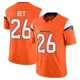 Limited Orange Men's Devon Key Denver Broncos Vapor F.U.S.E. 2nd Jersey