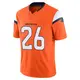 Limited Orange Men's Devon Key Denver Broncos Vapor F.U.S.E. 2nd Jersey