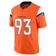 Limited Orange Men's D.J. Jones Denver Broncos Vapor F.U.S.E. 2nd Jersey