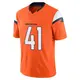 Limited Orange Men's Drew Sanders Denver Broncos Vapor F.U.S.E. 2nd Jersey