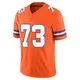 Limited Orange Men's Frank Crum Denver Broncos Alternate Vapor F.U.S.E. Mile High Collection 1977 Throwback Jersey