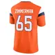 Limited Orange Men's Gary Zimmerman Denver Broncos Vapor F.U.S.E. 2nd Jersey