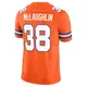 Limited Orange Men's Jaleel McLaughlin Denver Broncos Alternate Vapor F.U.S.E. Mile High Collection 1977 Throwback Jersey