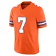 Limited Orange Men's John Elway Denver Broncos Alternate Vapor F.U.S.E. Mile High Collection 1977 Throwback Jersey