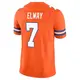 Limited Orange Men's John Elway Denver Broncos Alternate Vapor F.U.S.E. Mile High Collection 1977 Throwback Jersey