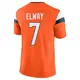 Limited Orange Men's John Elway Denver Broncos Vapor F.U.S.E. 2nd Jersey