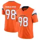 Limited Orange Men's John Franklin-Myers Denver Broncos Vapor F.U.S.E. 2nd Jersey