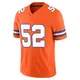 Limited Orange Men's Jonah Elliss Denver Broncos Alternate Vapor F.U.S.E. Mile High Collection 1977 Throwback Jersey