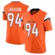 Limited Orange Men's Jordan Jackson Denver Broncos Vapor F.U.S.E. 2nd Jersey