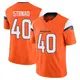 Limited Orange Men's Justin Strnad Denver Broncos Vapor F.U.S.E. 2nd Jersey