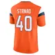 Limited Orange Men's Justin Strnad Denver Broncos Vapor F.U.S.E. 2nd Jersey