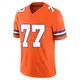 Limited Orange Men's Karl Mecklenburg Denver Broncos Alternate Vapor F.U.S.E. Mile High Collection 1977 Throwback Jersey