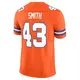 Limited Orange Men's Keidron Smith Denver Broncos Alternate Vapor F.U.S.E. Mile High Collection 1977 Throwback Jersey