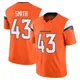 Limited Orange Men's Keidron Smith Denver Broncos Vapor F.U.S.E. 2nd Jersey