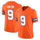 Limited Orange Men's Kendall Hinton Denver Broncos Alternate Vapor F.U.S.E. Mile High Collection 1977 Throwback Jersey