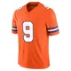 Limited Orange Men's Kendall Hinton Denver Broncos Alternate Vapor F.U.S.E. Mile High Collection 1977 Throwback Jersey