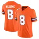 Limited Orange Men's K'Waun Williams Denver Broncos Alternate Vapor F.U.S.E. Mile High Collection 1977 Throwback Jersey