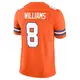 Limited Orange Men's K'Waun Williams Denver Broncos Alternate Vapor F.U.S.E. Mile High Collection 1977 Throwback Jersey