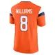 Limited Orange Men's K'Waun Williams Denver Broncos Vapor F.U.S.E. 2nd Jersey